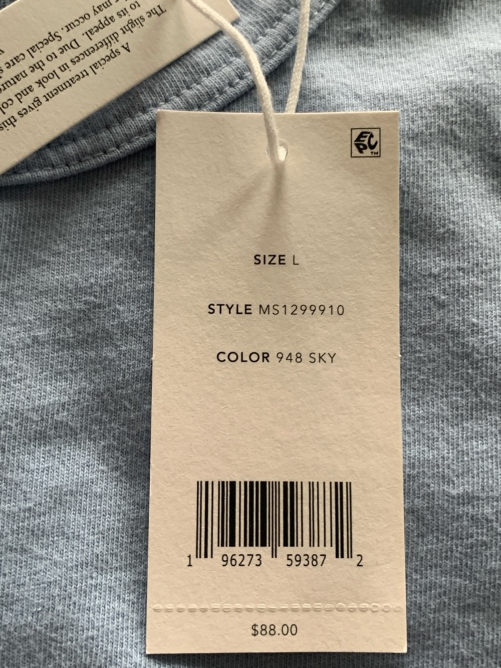 Vince Garment Dyed Crewneck Tee Short Sleeve
Color:
Washed Country Sky - Picture 7 of 8
